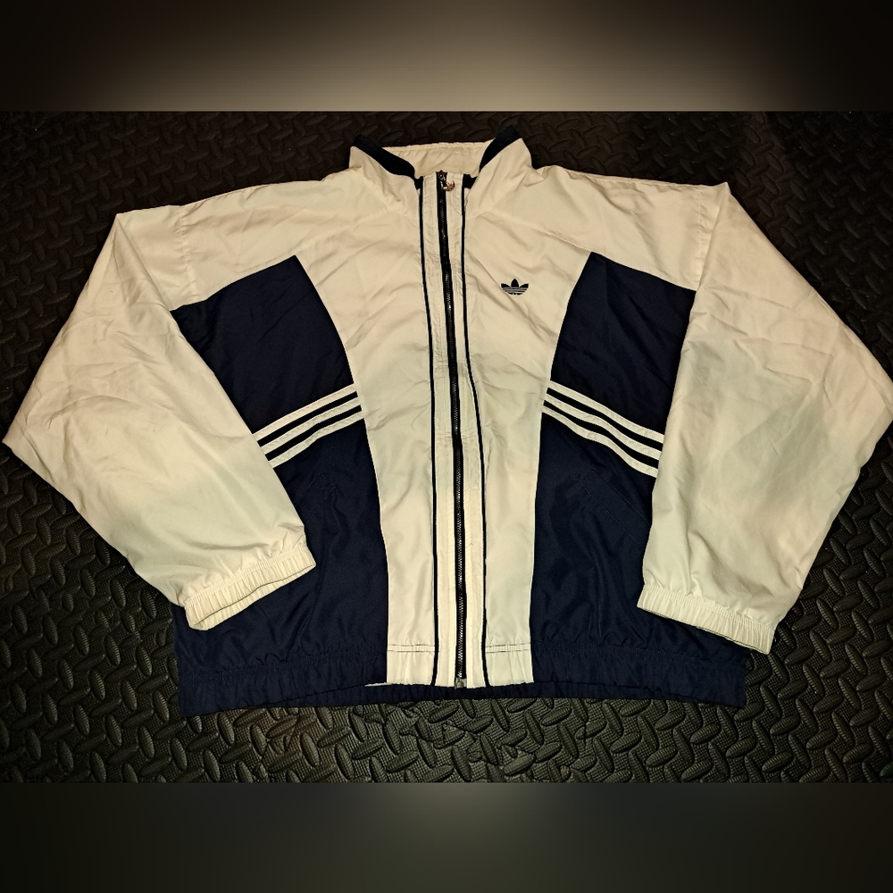Vintage Adidas atheltic windbreaker / jacket - Picture 3 of 14